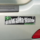 David Allen Slater Bumpersticker 2012 (Op auto)