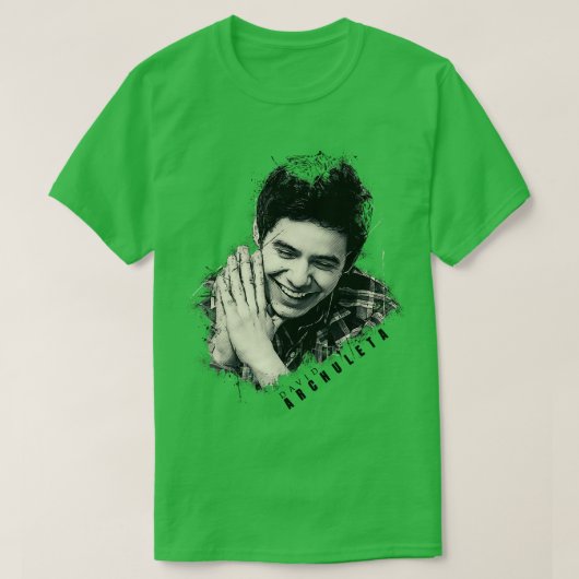 David Archuleta T-shirt (Design voorkant)