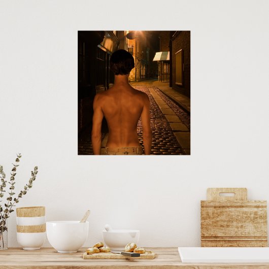 David as Young Poster (Keuken)