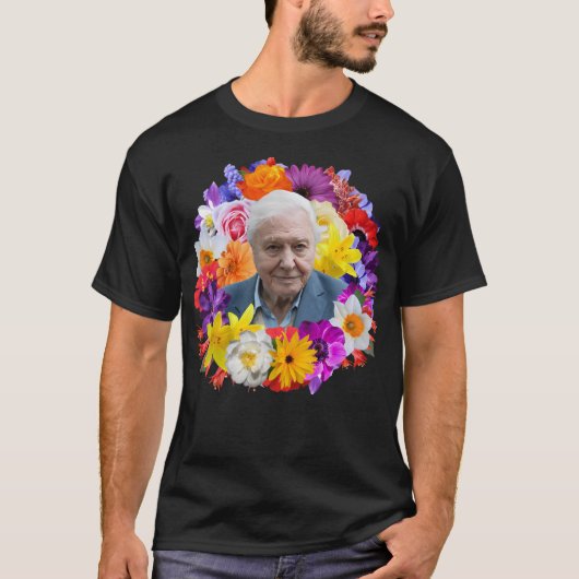 David Attenborough T-shirt (Voorkant)