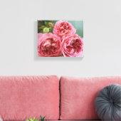David Austin Heritage Engelse Rozen Print (Insitu (Woonkamer))