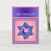 David Bar Mitswa Kaart (Voorkant)