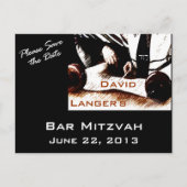David Bar Mitzvah Boy Briefkaart (Voorkant)