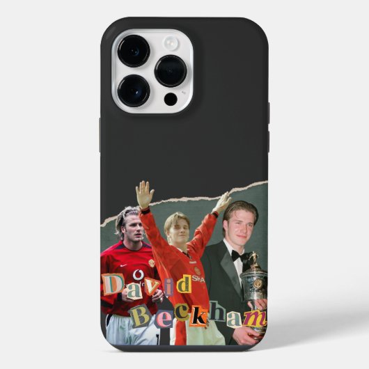 David Beckham iPhone Hoesje (Achterkant)