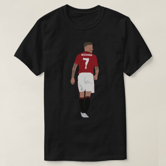 David Beckham Minimalist Art Phone case, t shirt (Design voorkant)