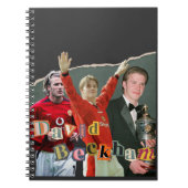 David Beckham Notitieboek (Voorkant)