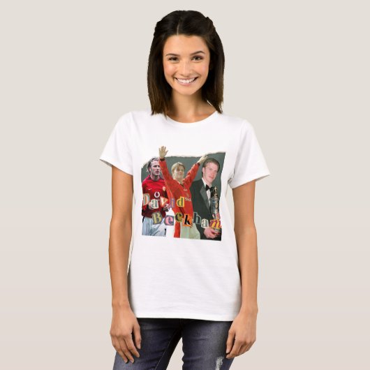 David Beckham T-shirt (Voorkant volledig)