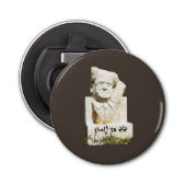 David Ben-Gurion Memorial Button Flesopener (Voorkant)