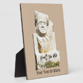 David Ben-Gurion Memorial Fotoplaat (Zijkant)