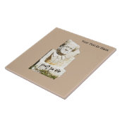 David Ben-Gurion Memorial Tegeltje (Zijkant)