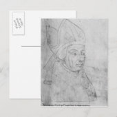 David, bisschop van Utrecht Briefkaart (Voorkant / Achterkant)