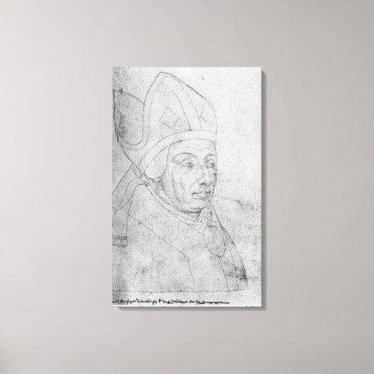 David, bisschop van Utrecht Canvas Afdruk (Voorkant)