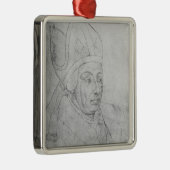 David, bisschop van Utrecht Metalen Ornament (Rechts)