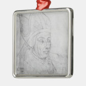 David, bisschop van Utrecht Metalen Ornament (Links)