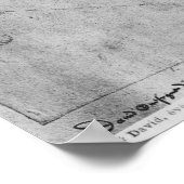 David, bisschop van Utrecht Poster (Hoek)