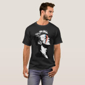 David Bowie STARMAN vector kunst T-shirt (Voorkant volledig)