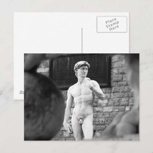 David Briefkaart (Voorkant / Achterkant)