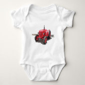 David Brown Tractor Wandeleend Romper (Voorkant)