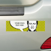 David Cameron Bumpersticker (Op auto)
