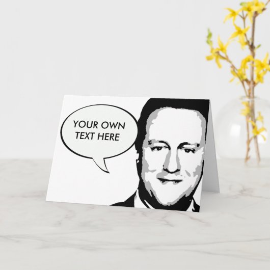 David Cameron Kaart (Gele Bloem)