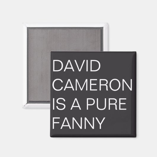 David Cameron Magneet (Voorkant / Achterkant)
