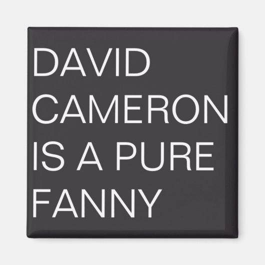 David Cameron Magneet (Voorkant)