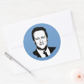 David Cameron Ronde Sticker (Envelop)
