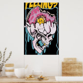 david choe shirt poster (Keuken)