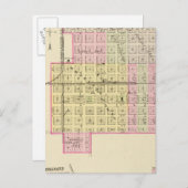 David City, Nebraska Briefkaart (Voorkant / Achterkant)