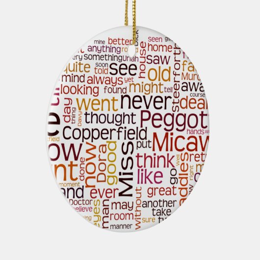 David Copperfield Keramisch Ornament (Rechts)