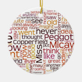 David Copperfield Keramisch Ornament (Voorkant)