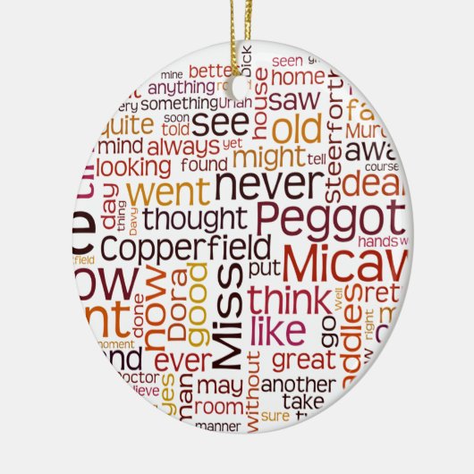 David Copperfield Keramisch Ornament (Links)