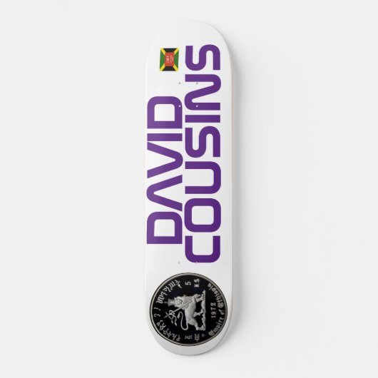 DAVID COUSINS OFFICIEEL Skateboard (Voorkant)