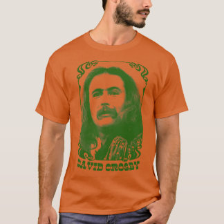 David Crosby Retro Fan Design T-shirt