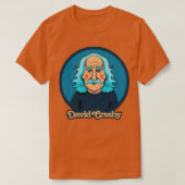 David Crosby Retro Origineel Fan Design T-shirt (Design voorkant)