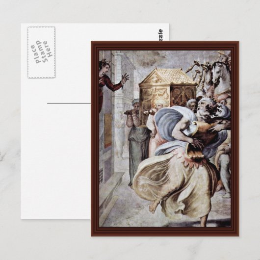 David Dansling voor de Heilige Ark (Ark) Briefkaart (Voorkant / Achterkant)