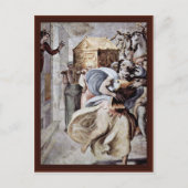 David Dansling voor de Heilige Ark (Ark) Briefkaart (Voorkant)