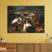  David de Coninck Allegory of Vigilance Canvas Afdruk (Insitu (Woonkamer))