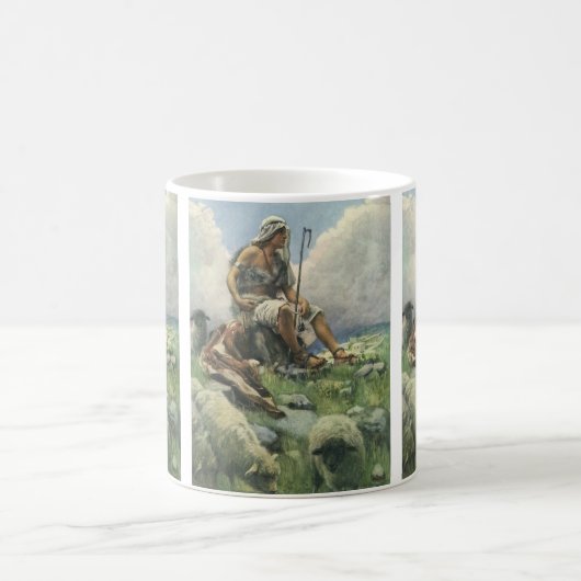 David de Herder door Copping, Oude Religie Koffiemok (Center)