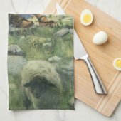 David de Herder door Copping, Oude Religie Theedoek (Quarter Fold)