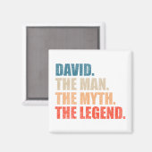 David De Man De Mythe De Legende Magneet (Voorkant / Achterkant)