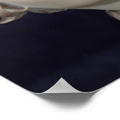 David, details van het hoofd, 1623-23 poster (Hoek)