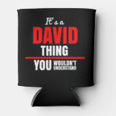 David Ding dat je niet zou begrijpen Blikjeskoeler (Voorkant)