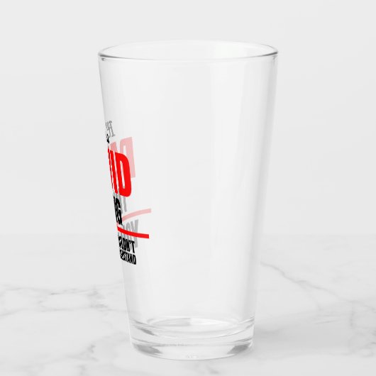 David Ding dat je niet zou begrijpen Glas (Links)