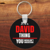 David Ding dat je niet zou begrijpen Sleutelhanger (Voorkant)