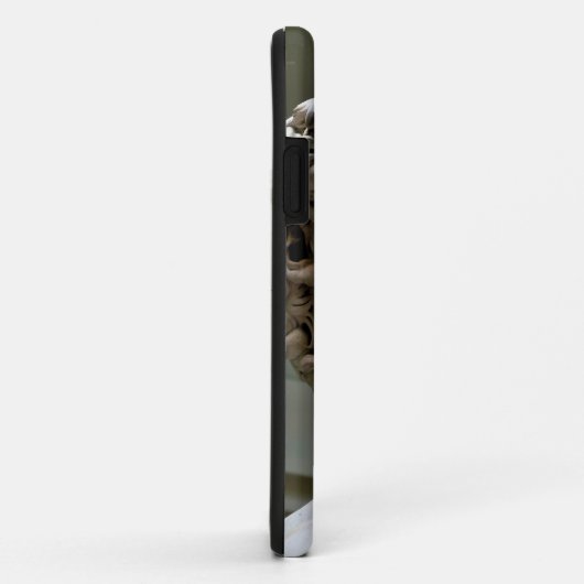 David draagt roos gekleurde glazen Case-Mate iPhone case (Achterkant/rechts)