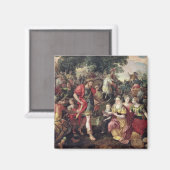 David en Abigail of Alexander Magneet (Voorkant / Achterkant)
