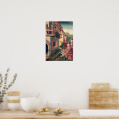 David en Bathsheba, 1528 Poster (Keuken)