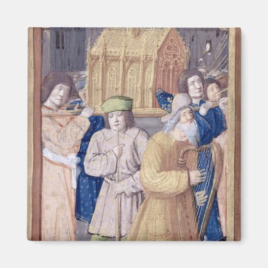 David en de Ark van het Convenant Magneet (Voorkant)