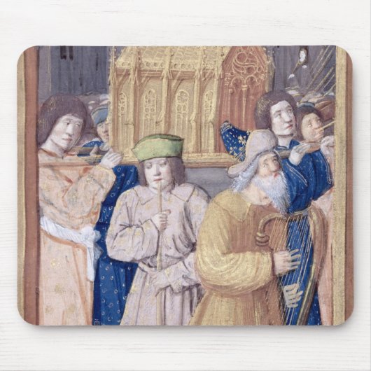 David en de Ark van het Convenant Muismat (Voorkant)